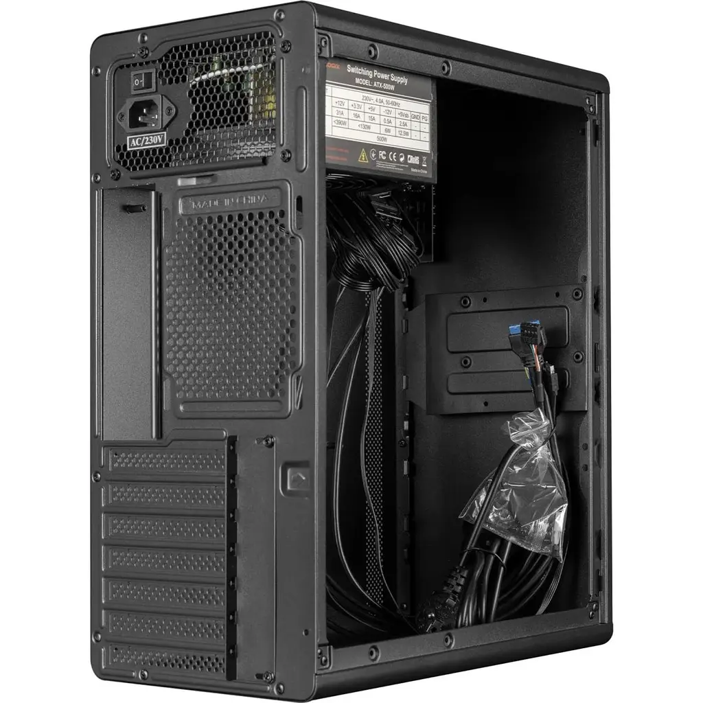 Корпус Prologix E127 500W Black [173429] - фото 8