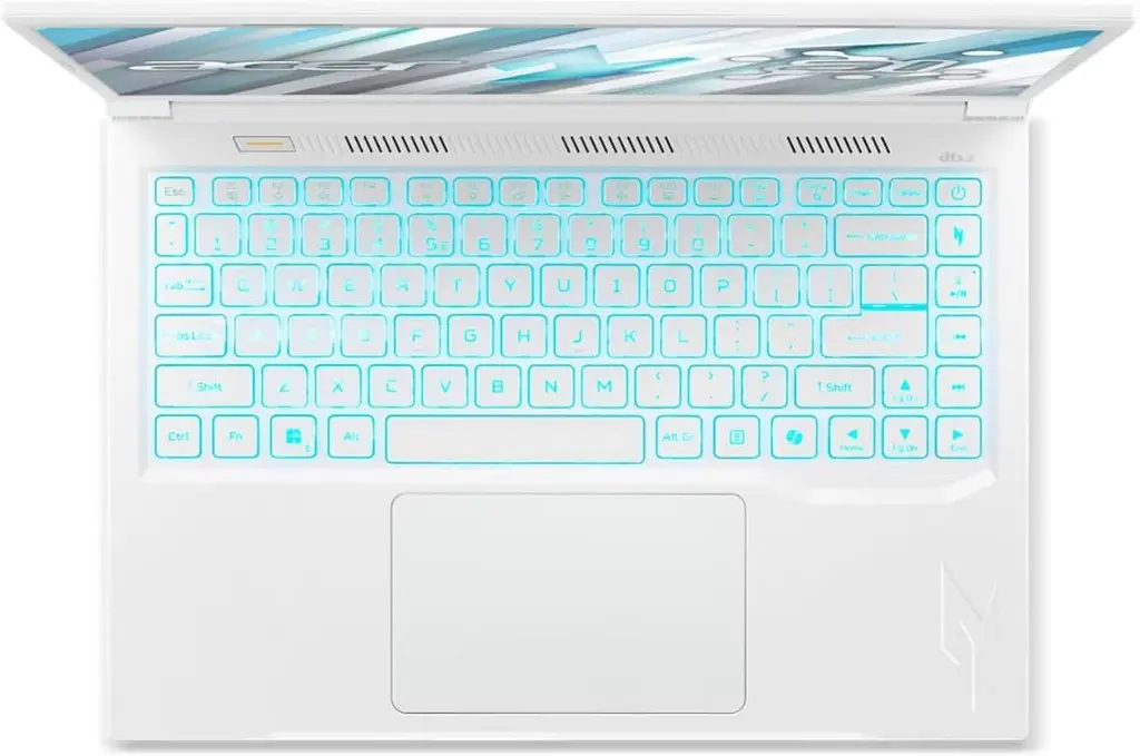 Ноутбук Acer 14.5 Nitro V 14 ANV14-61 WUXGA IPS/Ryzen 5 8645HS/16GB/512SSD/RTX 2050 4GB/DOS/White (NH.QU6EU.002) - фото 4