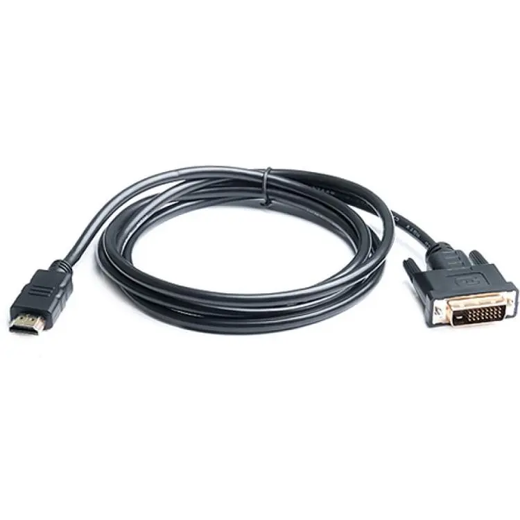 Кабель мультимедійний HDMI M to DVI M 1.8m 18+1pin REAL-EL (EL123500013)