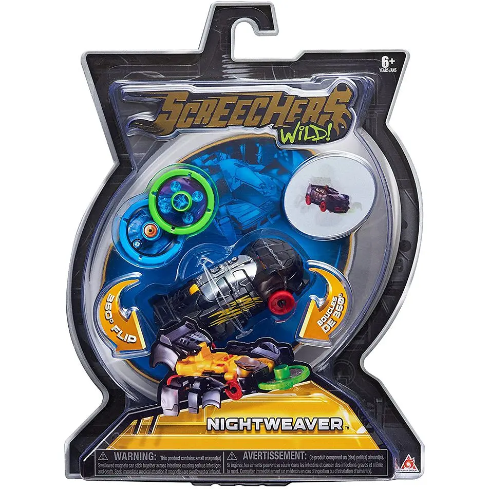 Машинка-трансформер Screechers Wild L1 Найтвивер (EU683114) - фото 4