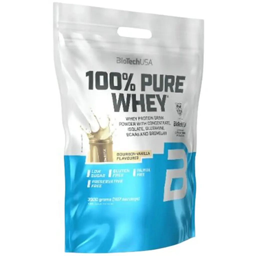 Протеїн BiotechUSA 100% Pure Whey Bourbon vanilla 3 кг