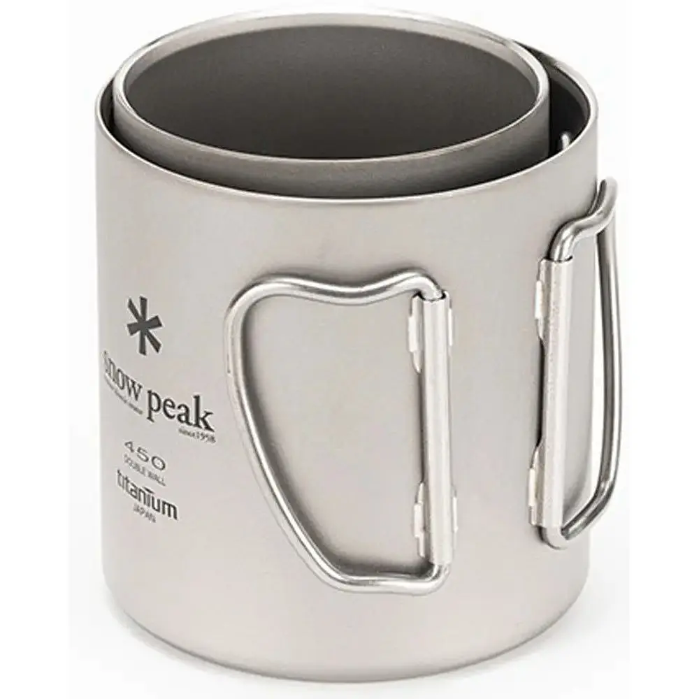 Кружка Snow Peak MG-153 Ti-Double 450 Mug 450 мл - фото 5