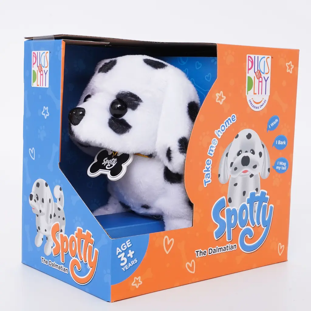 Інтерактивна іграшка Pugs at Play Далматин Spotty (ST-PAP02) - фото 5