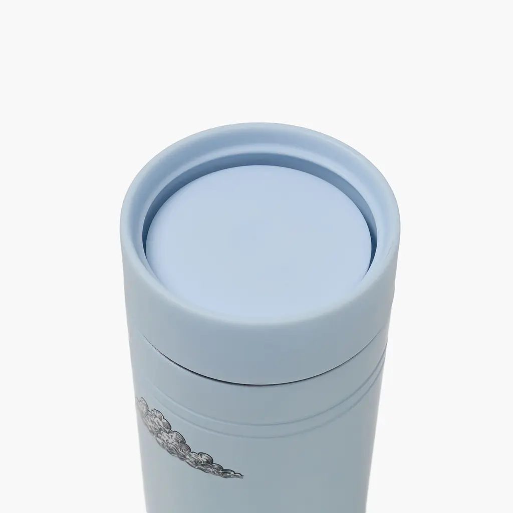 Термос MBM Home 350 мл голубой с принтом (KP-159 BLUE/PRINT) - фото 4