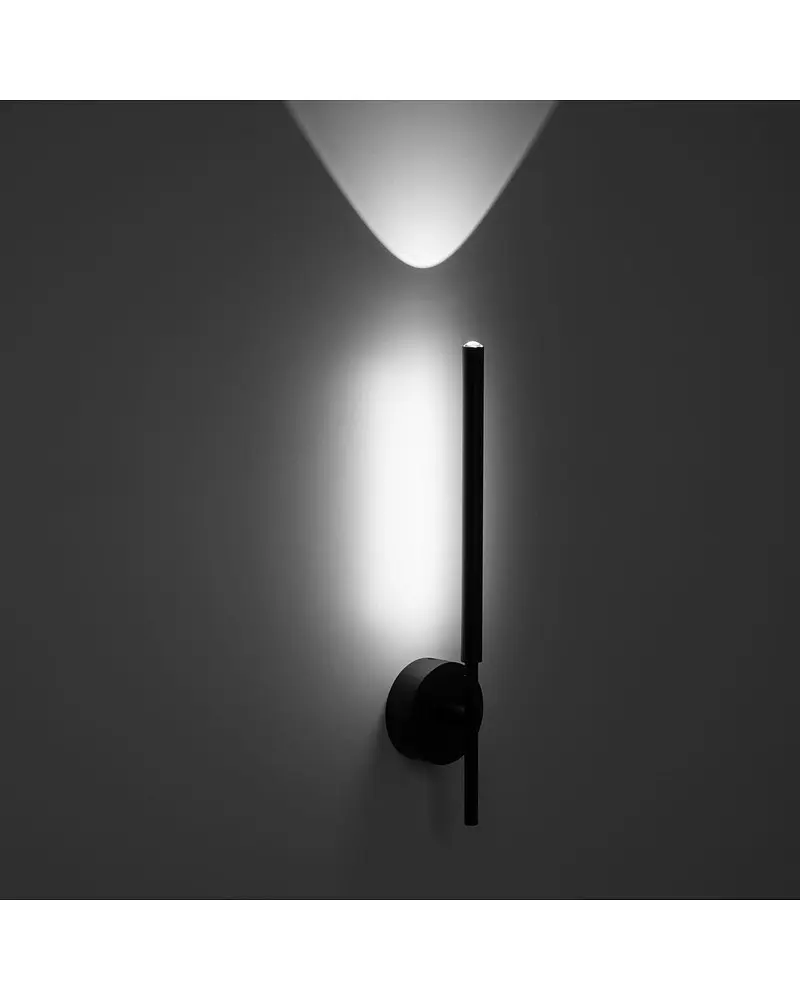 Бра, настінний світильник Tk Lighting 5397 Fokus Led 2x1+4W 4000K 117+616Lm IP20 Bk - фото 2