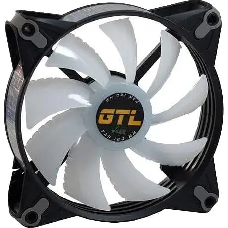 Вентилятор GTL 120 мм Multicolor B1, Black/White (GTL-120LMCB1P ARGB) - фото 2