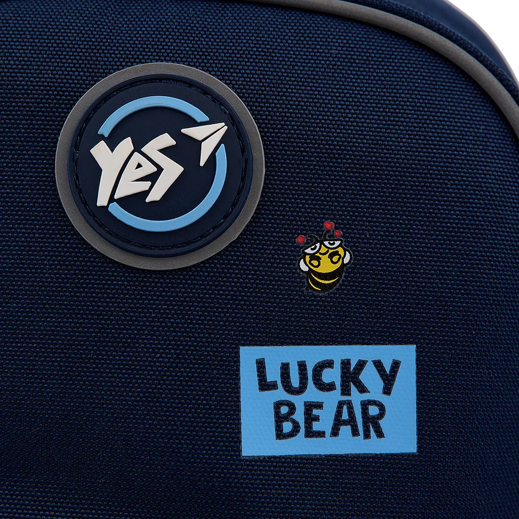Рюкзак дитячий YES K-34 Lucky Bear 30,5х21,5х11 см Синій (550027) - фото 10