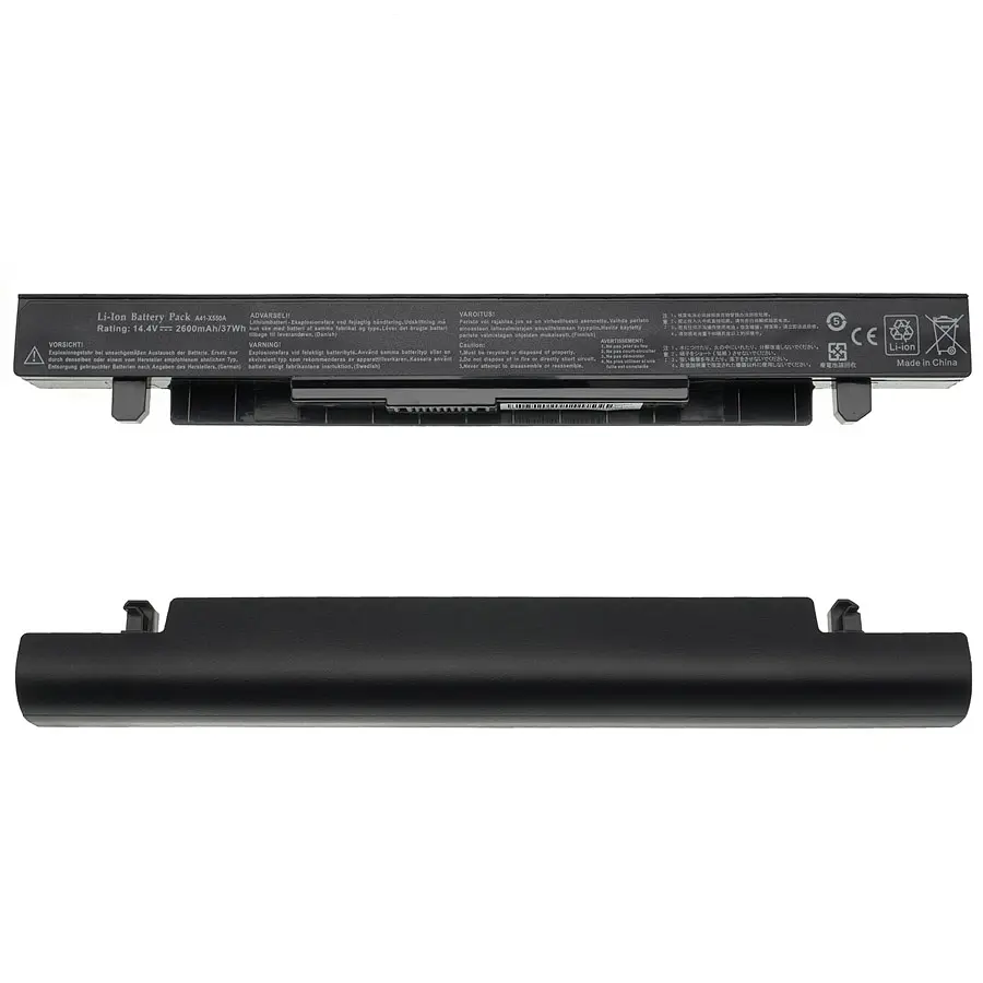 Акумулятор Asus A41-X550A (X450, X550 series) 14.4V 2600 mAh Black (Сумісна з A41-X550A 15V 2950 mAh) (LG/ Samsung/ Sanyo) - фото 2