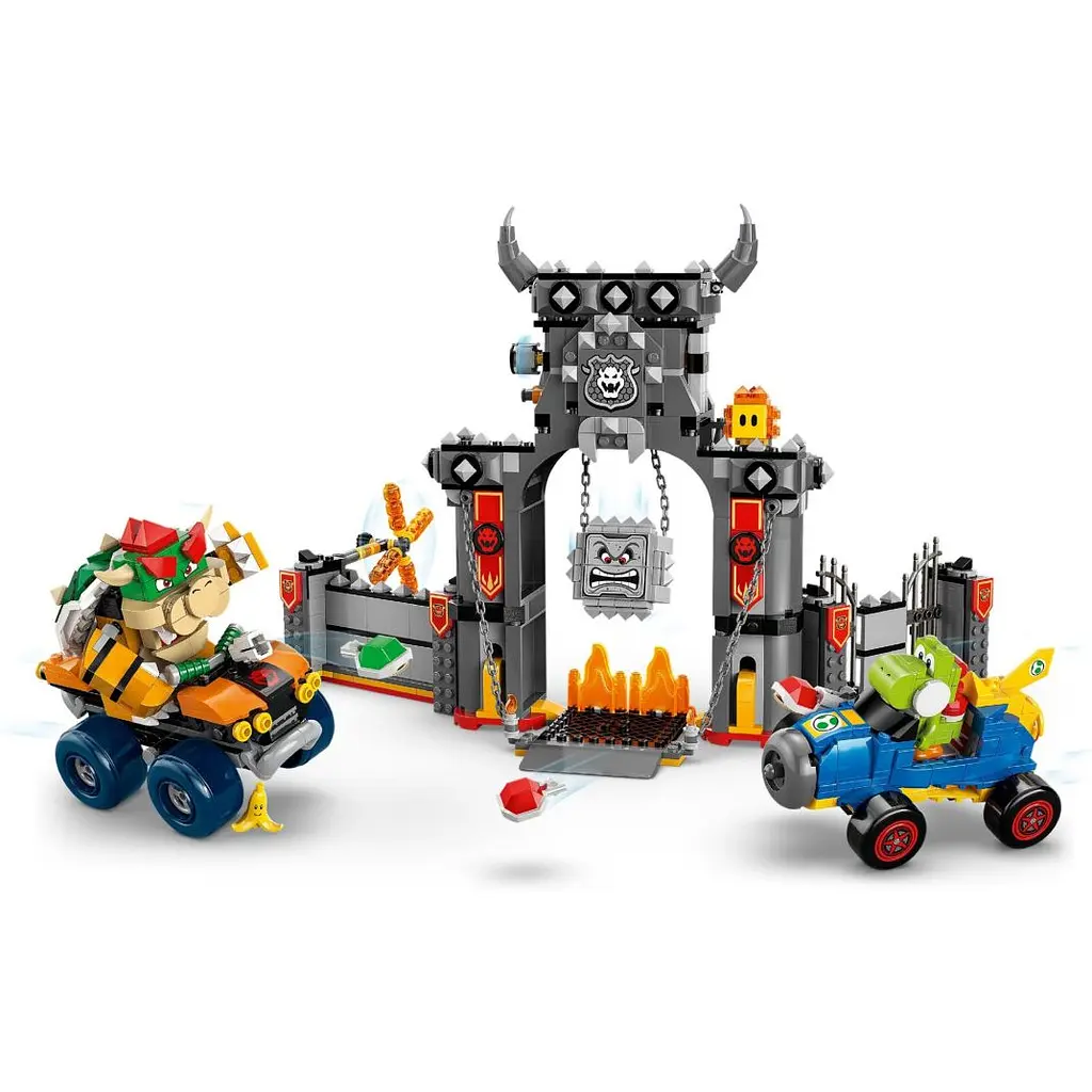 Конструктор LEGO Super Mario Mario Kart Bowser и его замок 1068 деталей (72039) - фото 5