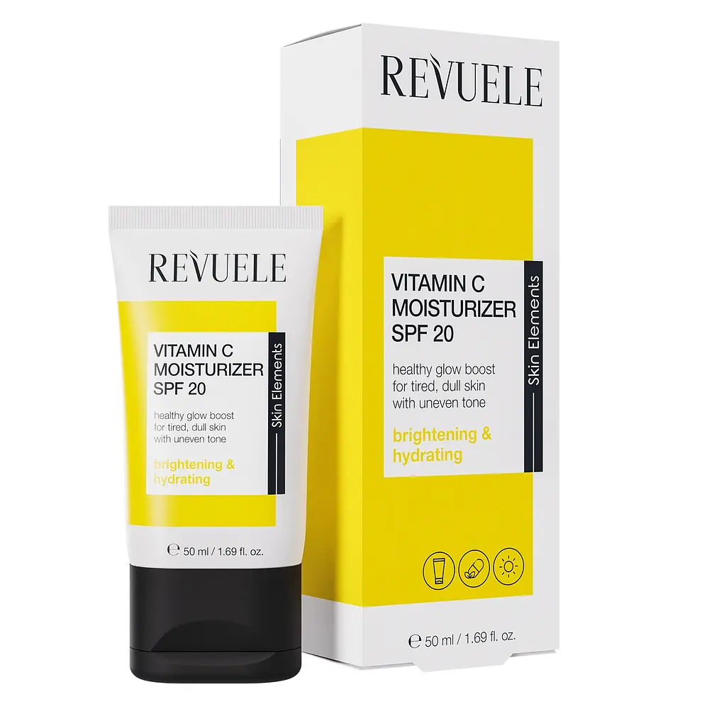 Зволожуючий денний крем з SPF 20 VITAMIN C Revuele 50 мл - фото 2