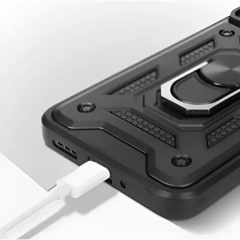 Чохол до мобільного телефона BeCover Military Infinix Hot 40i (X6528B) Black (710673) - фото 5