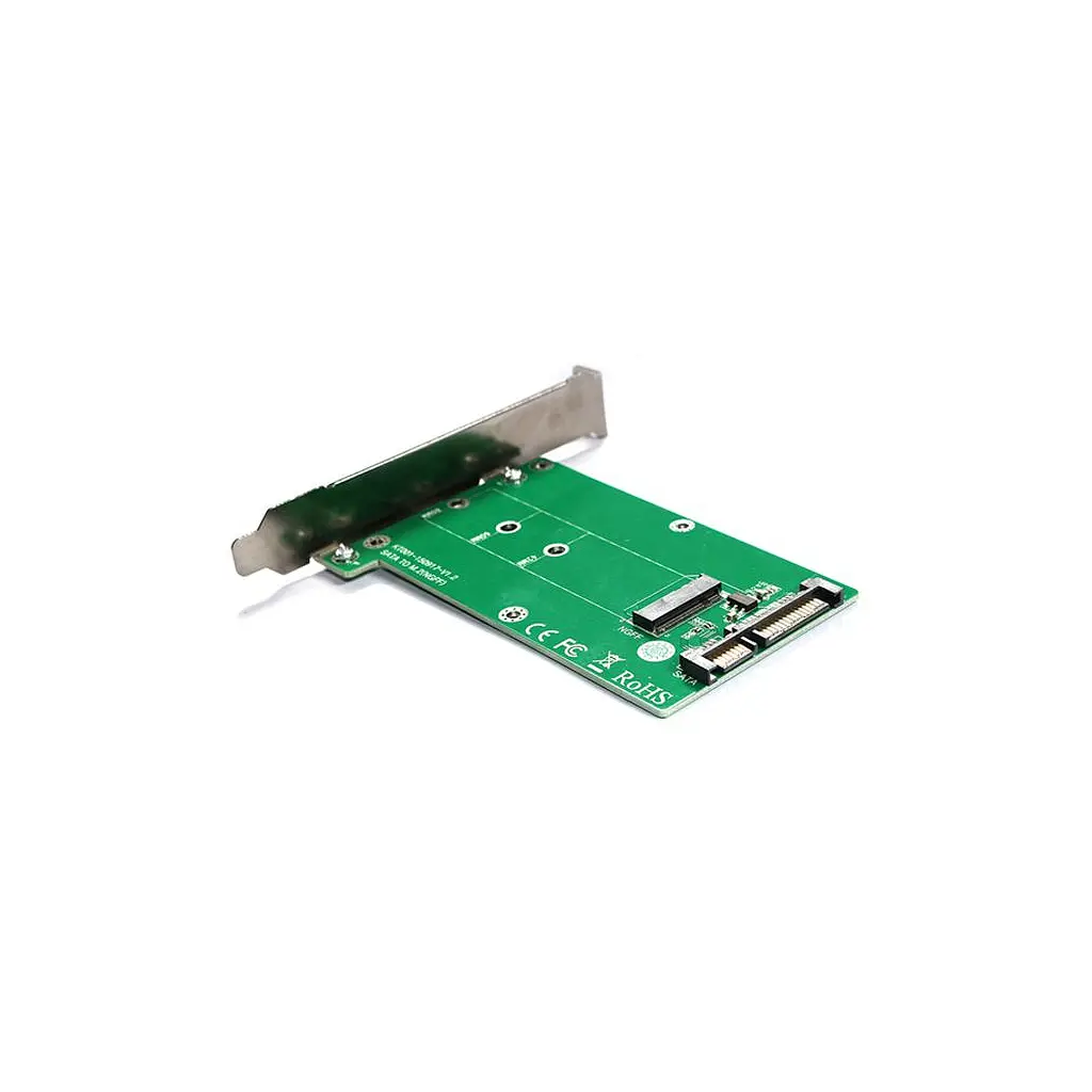 Контролер SATA to M.2 (NGFF) B-key SSD 22*42, 22*60, 22*80 mm Maiwo (45776/KT001A) - фото 2