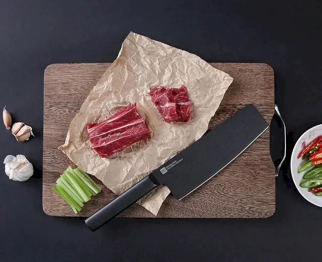 Набір ножів Xiaomi HuoHou Black Non-Stick Heat Knife 2 ножі (HU0015) - фото 5
