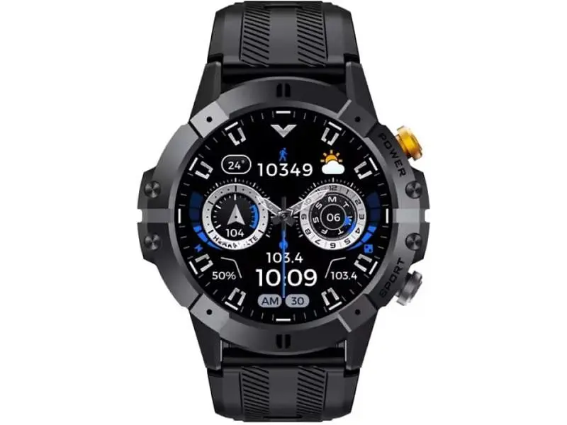 Смарт-годинник Oukitel BT15 Black - фото 2