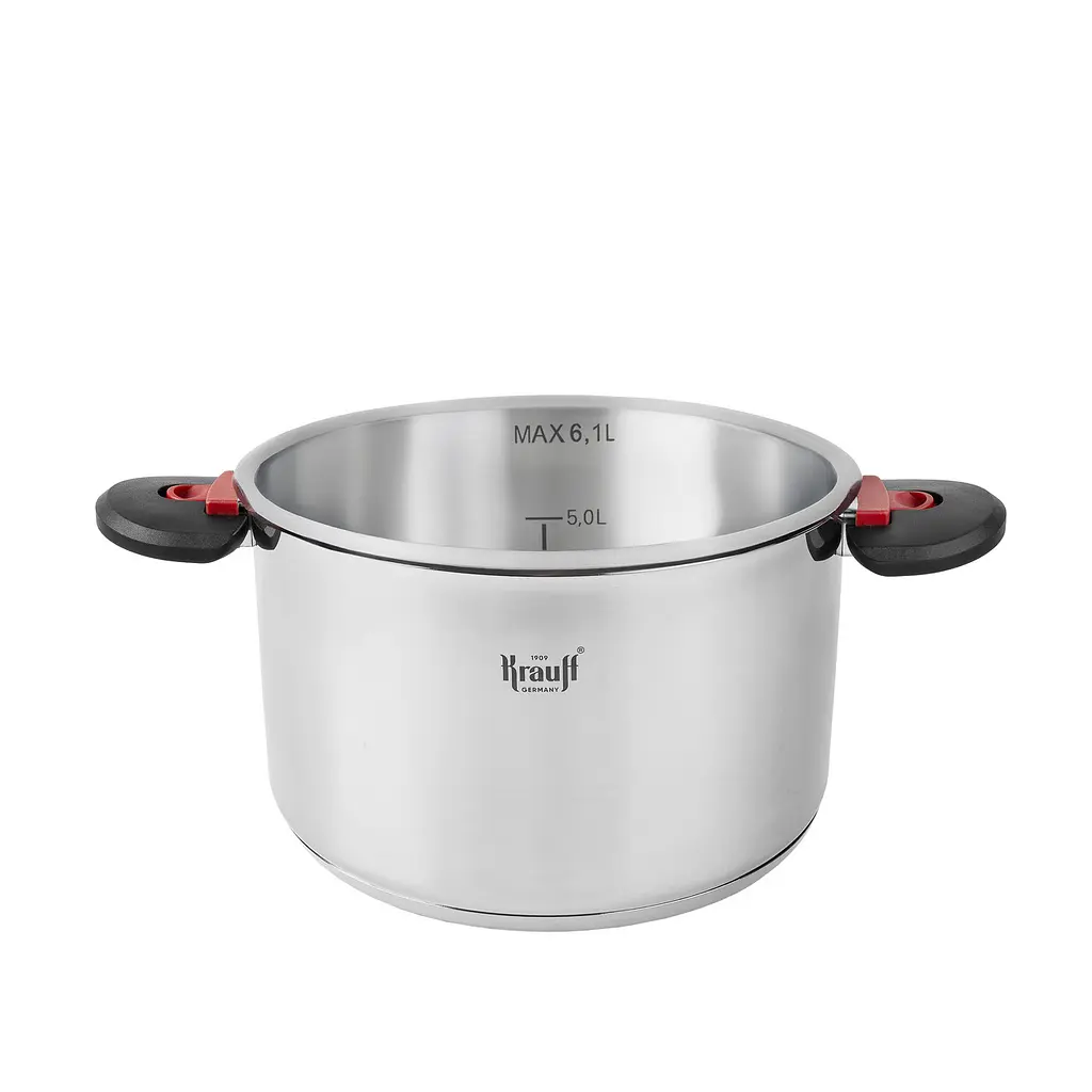 Каструля Prime Chef зі складаними ручками 6,1 л + картоплем'ялка та лопатка Gericht - фото 3