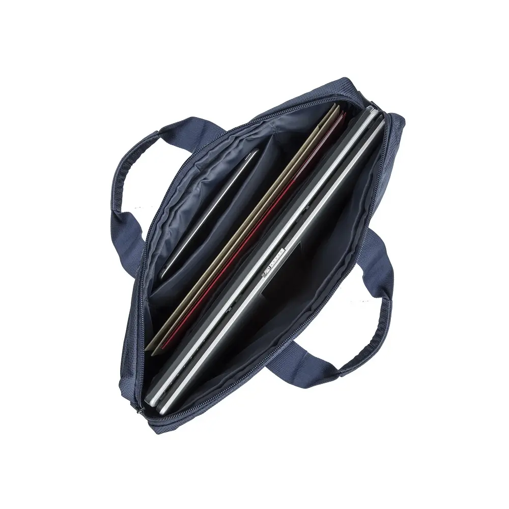 Сумка для ноутбука 15.6" Rivacase Komodo Dark Blue поліестер 400x285x45 мм (8035) - фото 4