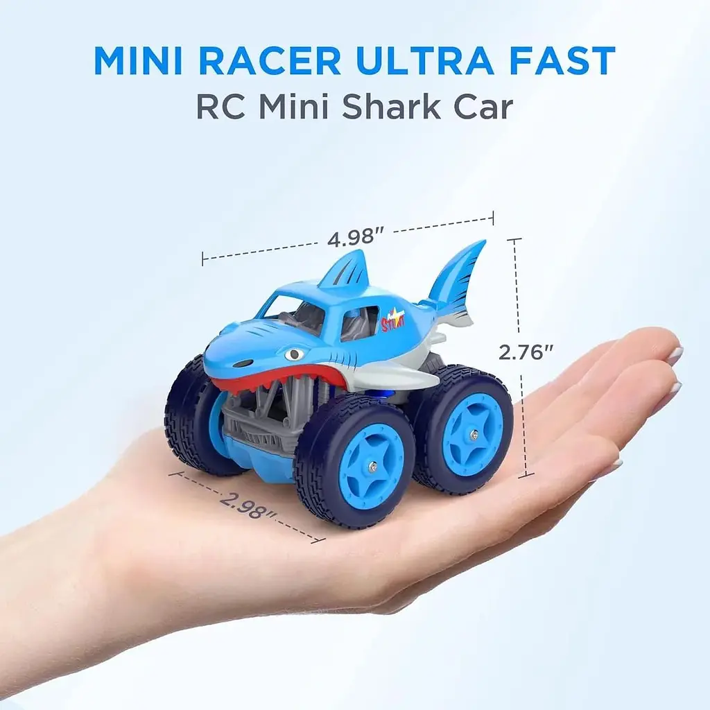 Мини-машинка с дистанционным управлением MaxTronic, 4WD, 2.4 ГГц, вращающийся на 360° пульт дистанционного управления - фото 3