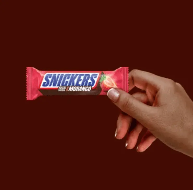 Шоколадний батончик Snickers Chocolate Morango 42 г - фото 5