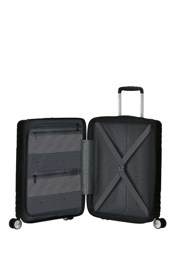 Валіза American Tourister HELLO CABIN BLACK 55х40х21(24) 55 См MC4*09004 - фото 2
