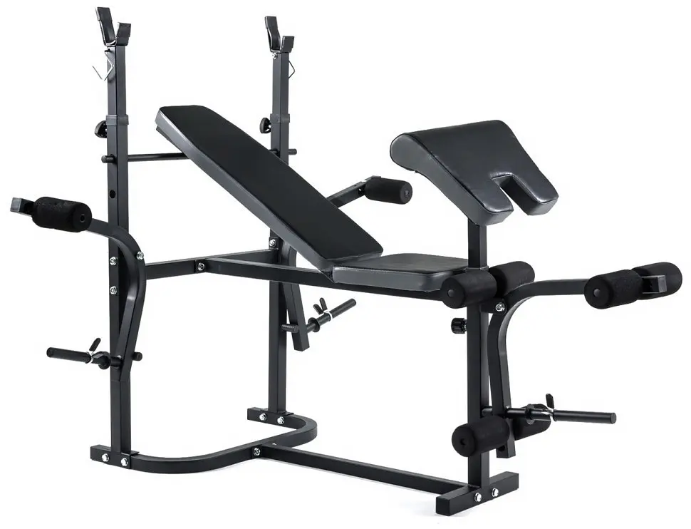 Лава для жиму RN-Sport TREX 1020 4 грифа 75 кг дисків - фото 8