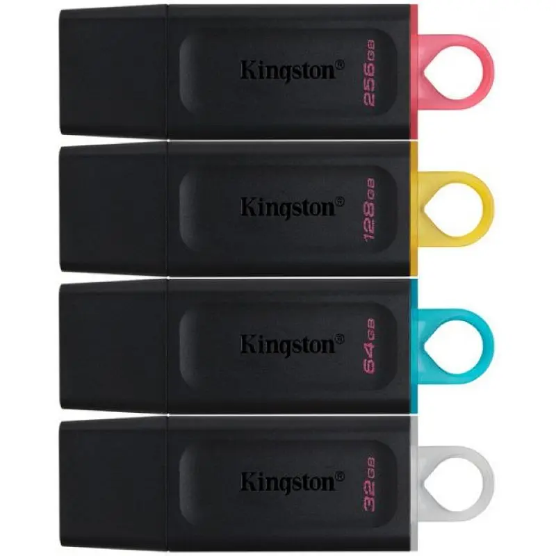 Флеш пам'ять USB Kingston DataTraveler Exodia 128GB USB 3.2 Gen 1 Black/Yellow (DTX/128GB) - фото 6