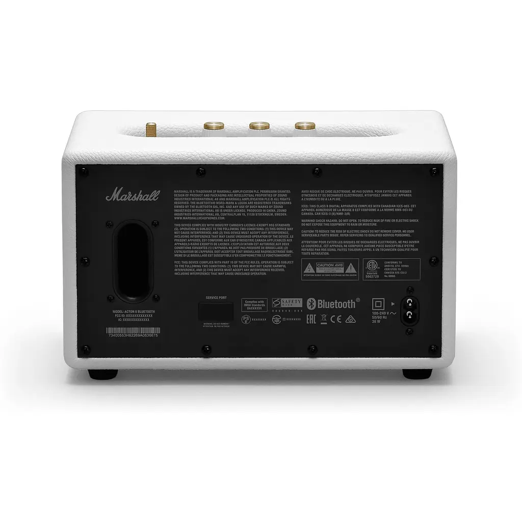Акустическая система Marshall Acton II Bluetooth White (1001901) [70827] - фото 4