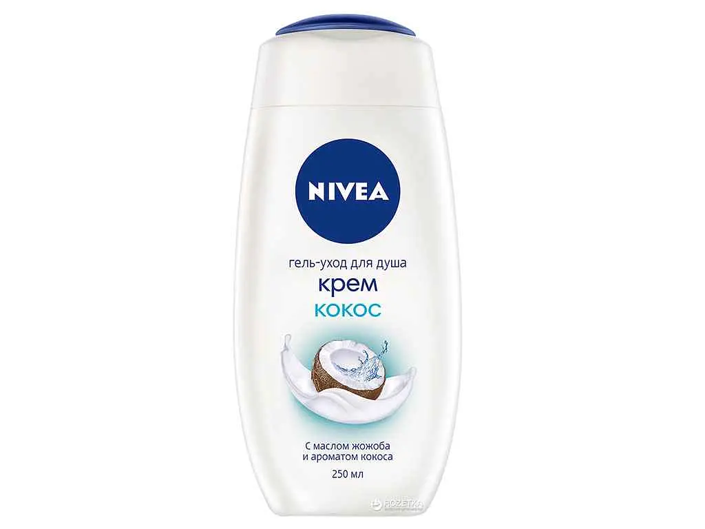 Крем-гель для душу NIVEA 250мл Кокос