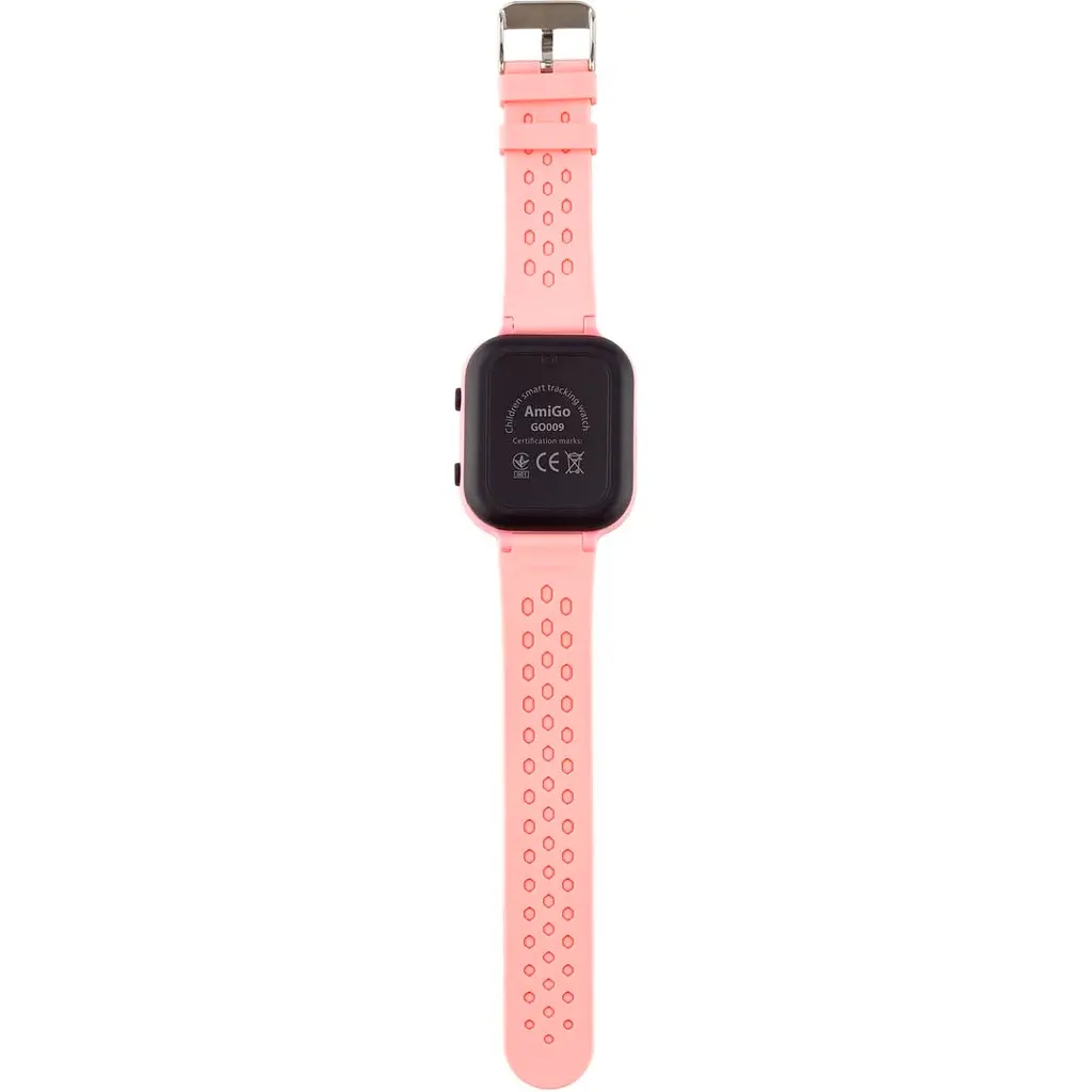 Детские смарт-часы AmiGo GO009 Camera + LED Pink [98286] - фото 5