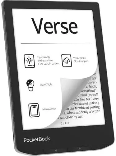 Електронна книга 6" 629 Verse, Mist Grey, WiFi, 1024x758 (E Ink Carta) PocketBook teh0028665 - фото 4