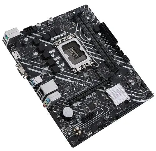 Мат.плата LGA1700, Asus PRIME H610M-K D4, H610, 2xDDR4, Int.Video(CPU), 4xSATA3, 1xM.2, 1xPCI-E 16x 4.0, 1xPCI-E 1x 3.0, ALC997, GLan, 3xUSB3.2/5xUSB2.0, VGA/HDMI, MicroATX - фото 4