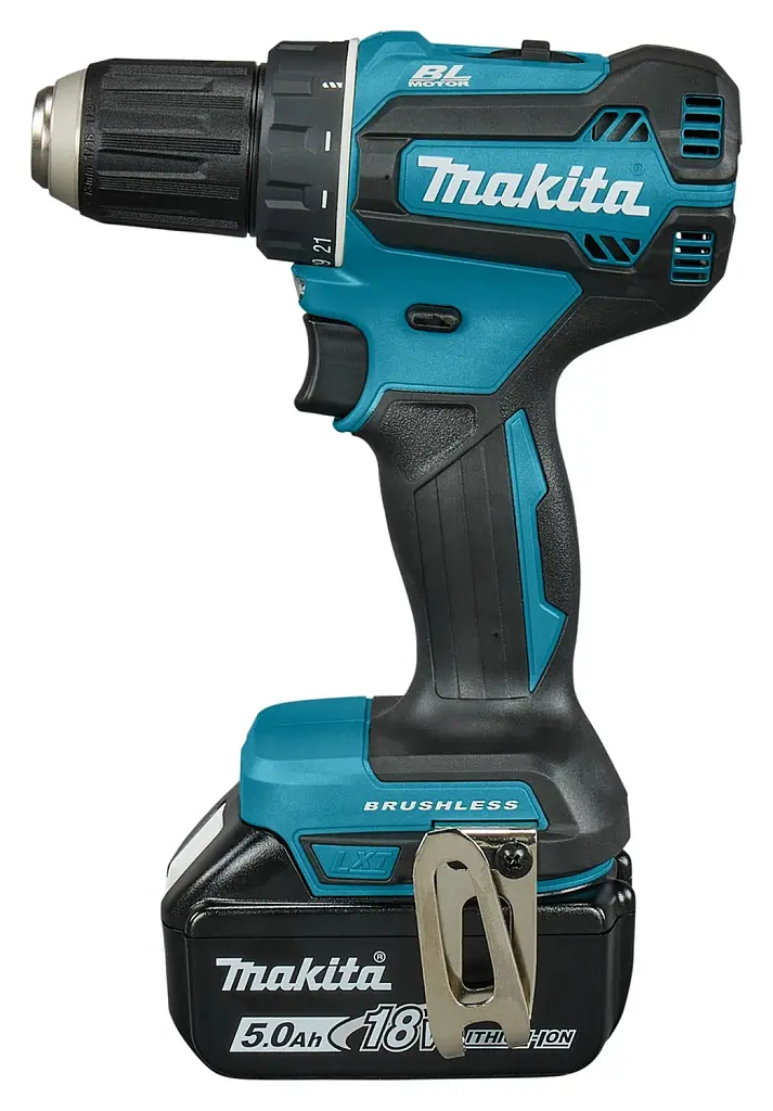 Шурупокрут акумуляторний Makita DDF485RTJ (50 Нм, 1.5-13 мм, BL, LXT) - фото 2