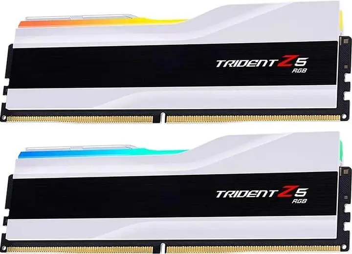 Модуль пам'яті G.Skill DDR5 64GB (2x32) Trident Z5 6400MHz RGB White (F5-6400J3239G32GX2-TZ5RW) - фото 2