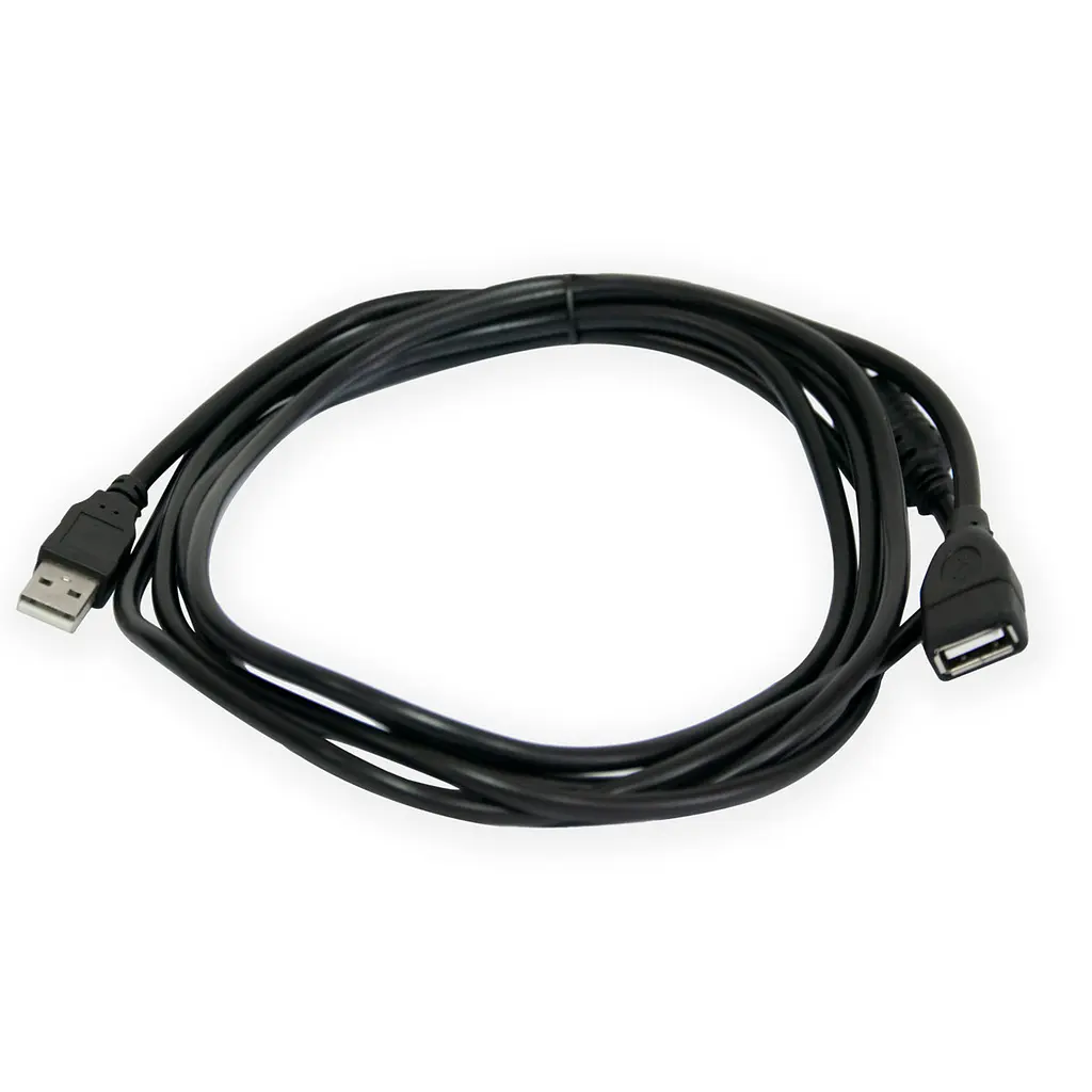 USB удлинитель 2.8 м "High speed computer cable" Черный, кабель USB "папа-мама" (ЮСБ подовжувач) - фото 4