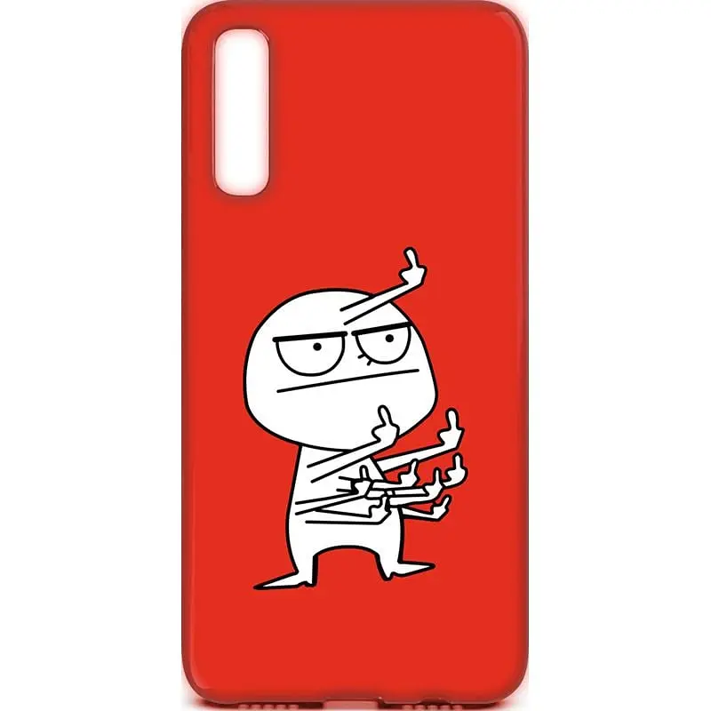 Чохол-накладка Toto Cartoon Soft Silicone TPU Case Samsung Galaxy A30s/A50/A50s FK 9 Red