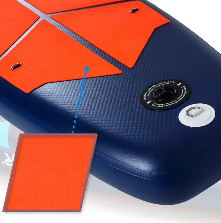 Надувна дошка SUP THUNDER STRIPES 320 см з веслом - фото 6