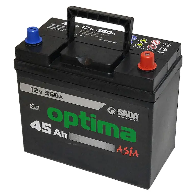 Автомобильный аккумулятор Optima Asia 6СТ-45 (-/+) Евро 12В 45Ач 360А - фото 3