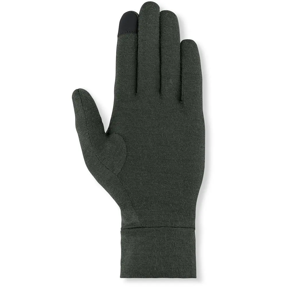 Перчатки Salewa Cristallo Liner Gloves M Темно-оливковий - фото 2