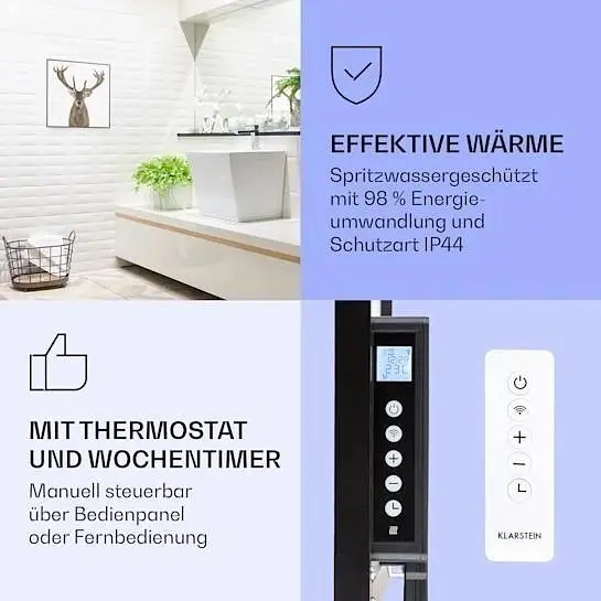 Инфракрасный обогреватель Klarstein Wonderwall Air Art Smart Deer (10037831) - фото 4