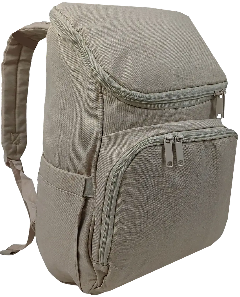 Рюкзак для мам з пелюшковими килимками Live in Style 16 л 40.5x24x19 см поліестер бежевий - фото 5