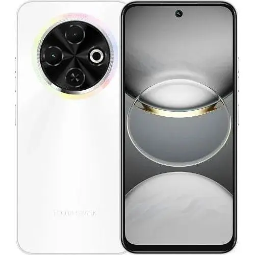 Смартфон Tecno spark 30c KL5n 4/128 GB білий (4894947051777)