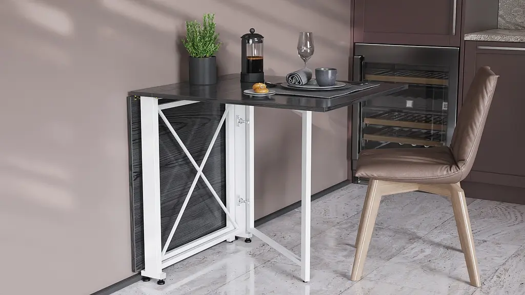 Стіл-книга трансформер Оріон 2 Ferrum-decor 750x1520x730 Білий метал ДСП Сосна Кембра 16 мм (FRD-104592) - фото 7