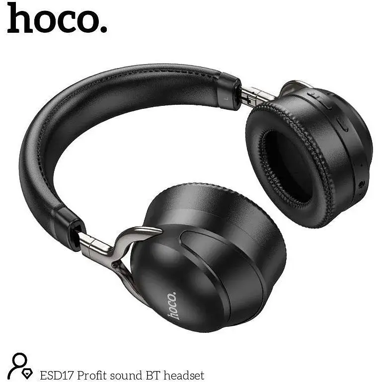 Наушники беспроводные Hoco ESD17 Profit sound BT headset - фото 4