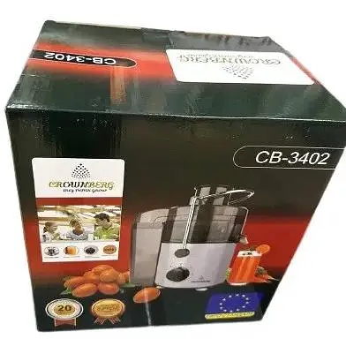 Соковитискач Crownberg CB-3402 для фруктів, овочів, томатів, цитрусових, граната апельсинів - фото 3