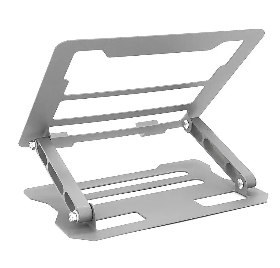 Підставка для ноутбука планшета Voltronic LST-18 Plus Silver складана - фото 2