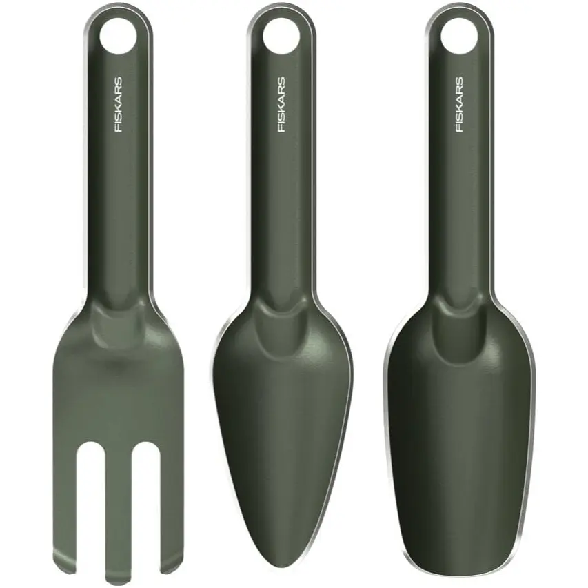 Набір інструментів Fiskars Plant Care для догляду за ґрунтом 3 предмети (1080777)