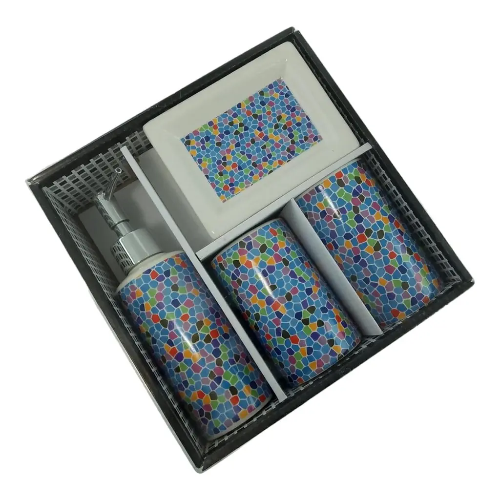 Набір для ванної кімнати керамічний - фото 6