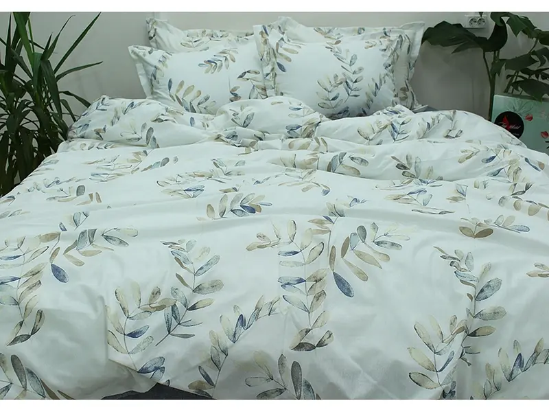 Комплект постільної білизни з компаньйоном (R-T9258) Євро TAG tekstil pbe0036977 - фото 4