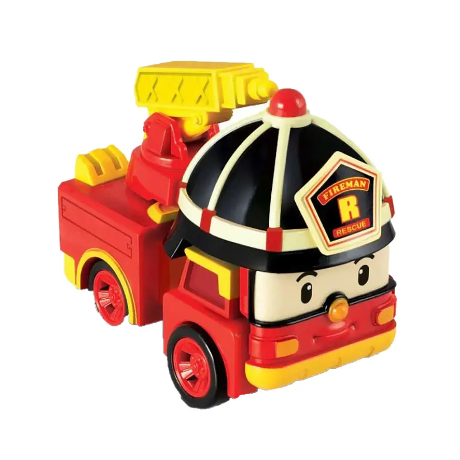 Коллекционная машинка-трансформер Robocar Poli Робокар Рой 10 см (MRT-0652) - фото 2