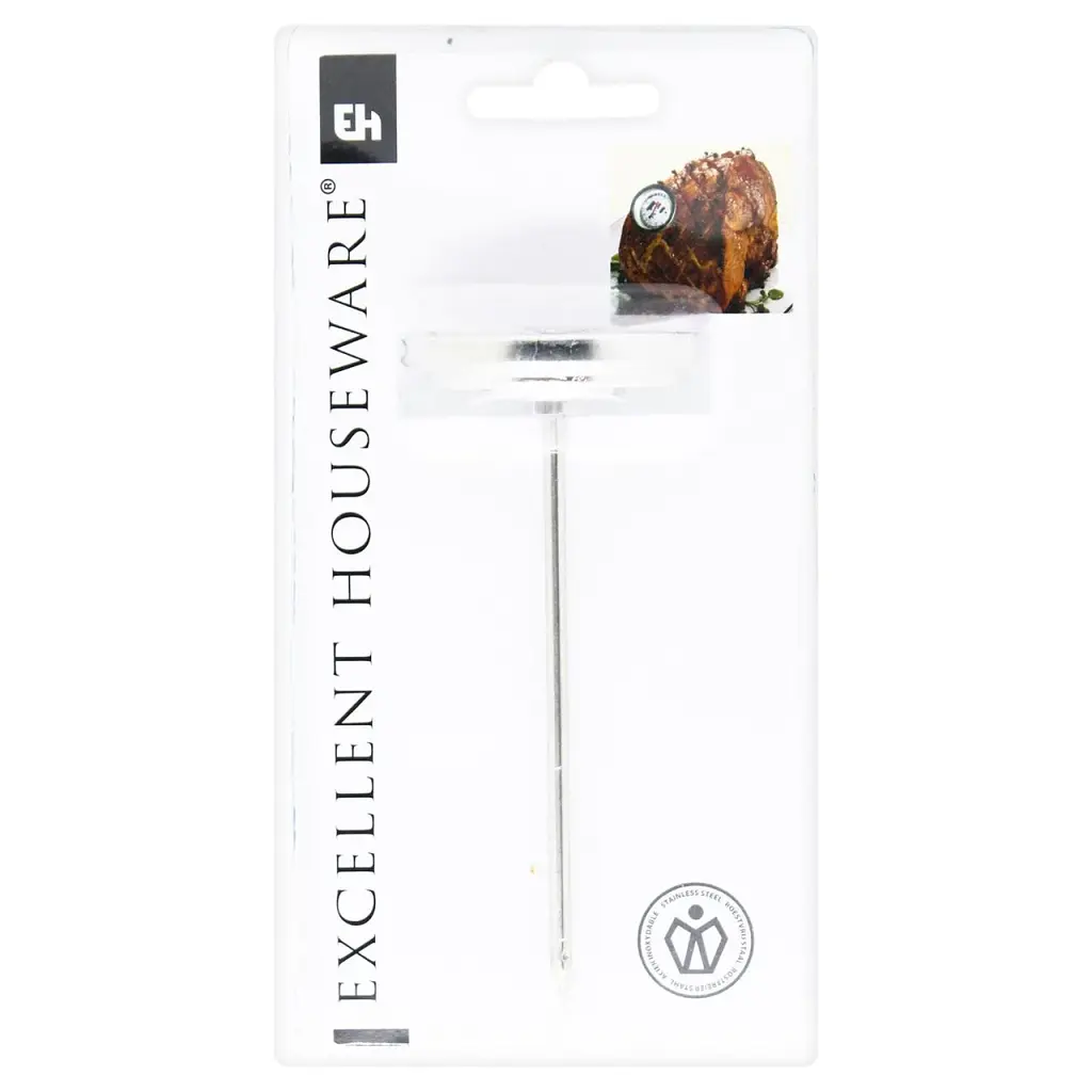 Термометр зі щупом для м'яса Excellent Houseware 10,5 см Різнокольоровий - фото 3