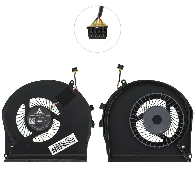 Орігінальний вентилятор для ноутбука HP Pavilion Gaming 17-CD (CPU+GPU FAN) (L56873-001) (Кулер) - фото 2